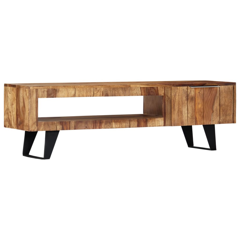 vidaXL TV-Schrank 140×30×40 cm Massivholz Akazie
