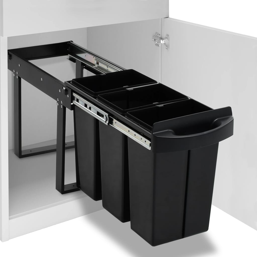 vidaXL Abfallsammler Soft-Close 36 L