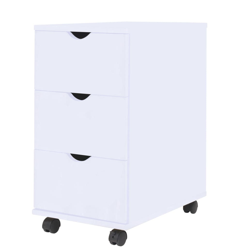 vidaXL Schubladenelement 33×45×60 cm Weiß