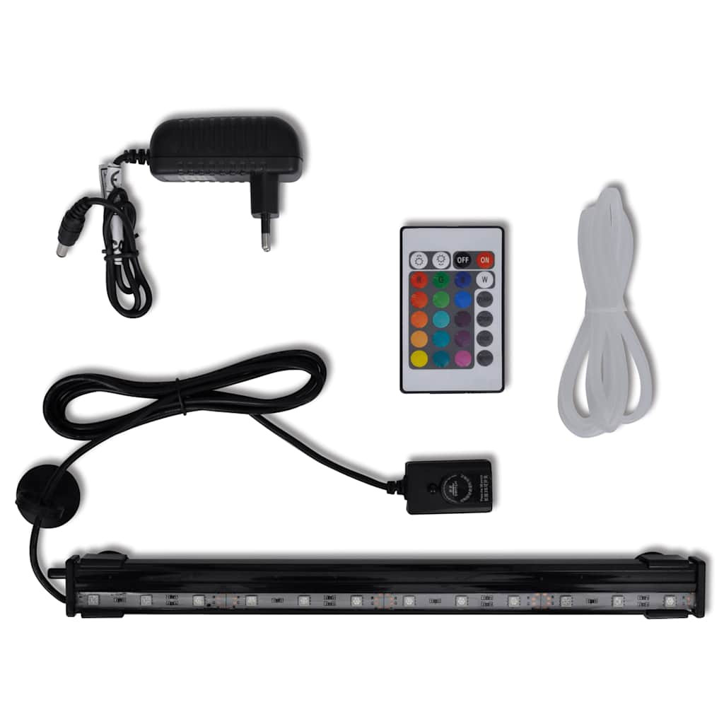 LED Aquarium Unterwasser-Leuchte Bubble Lampe RGB 32 cm