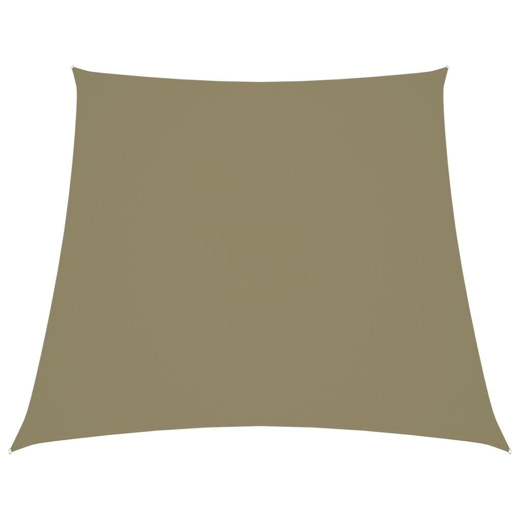 vidaXL Sonnensegel Oxford-Gewebe Trapezförmig 2/4x3 m Beige