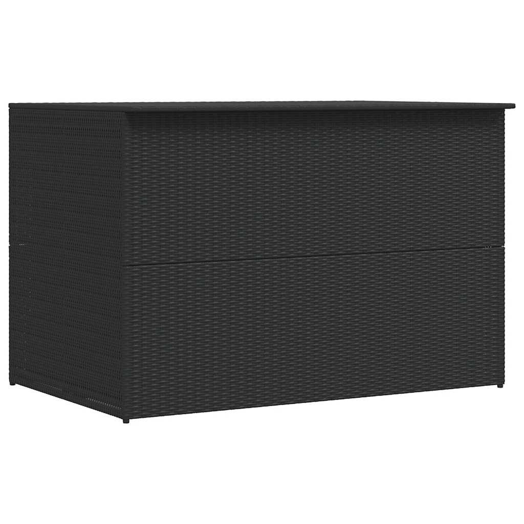 vidaXL Garden-Auflagenbox Schwarz 150x100x100 cm Poly Rattan