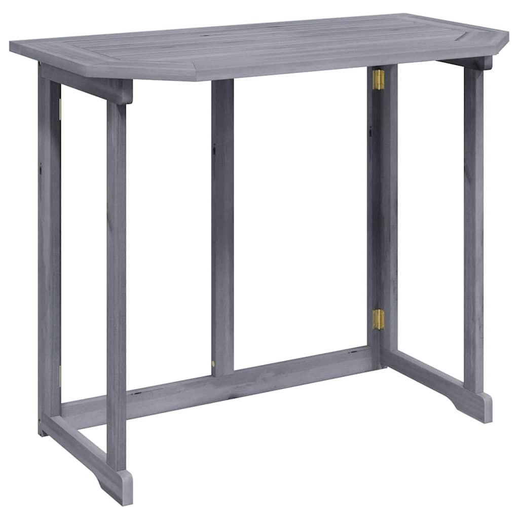 vidaXL Balkontisch Klappbar 90x50x74 cm Massivholz Akazie