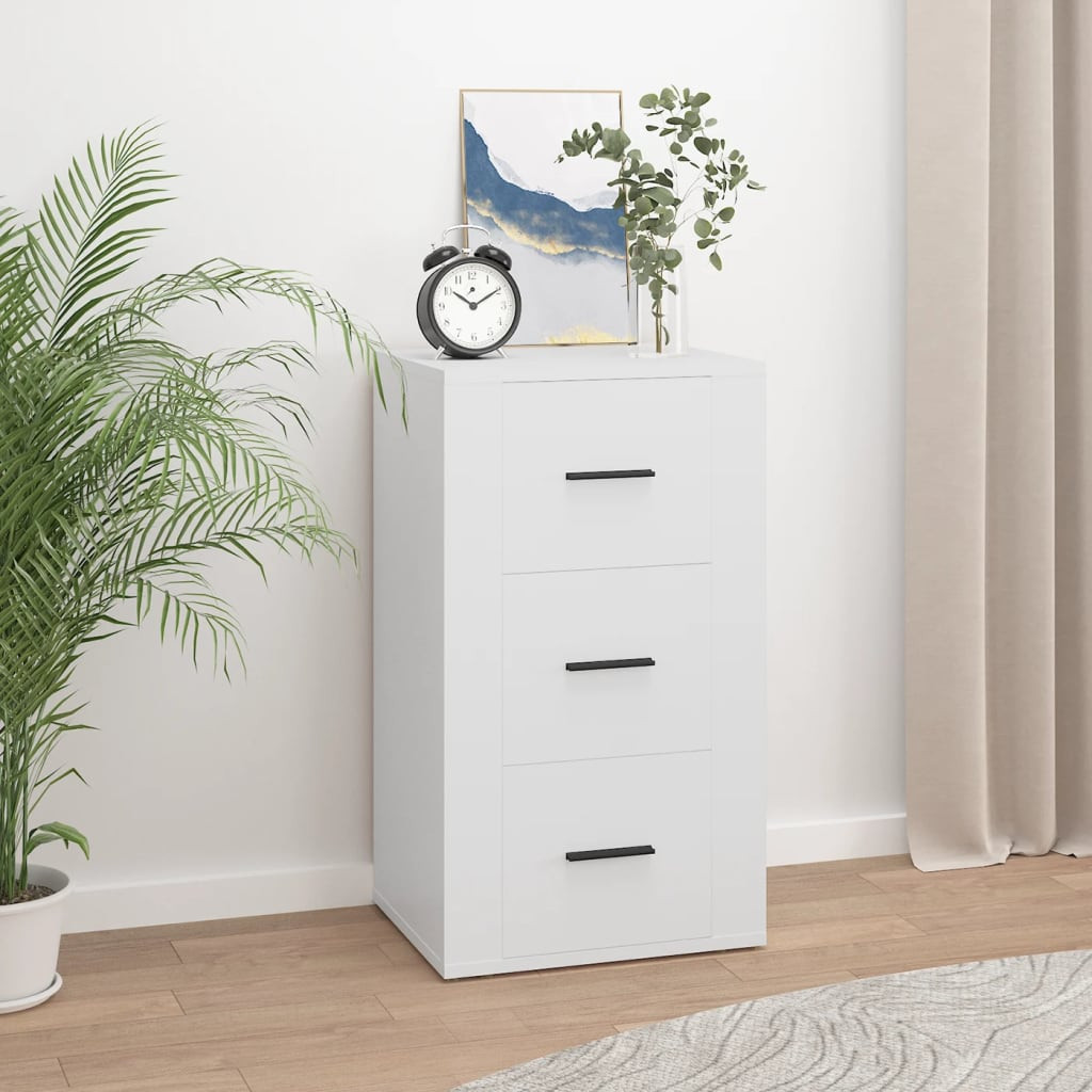 vidaXL Sideboard Weiß 40x33x70 cm Holzwerkstoff