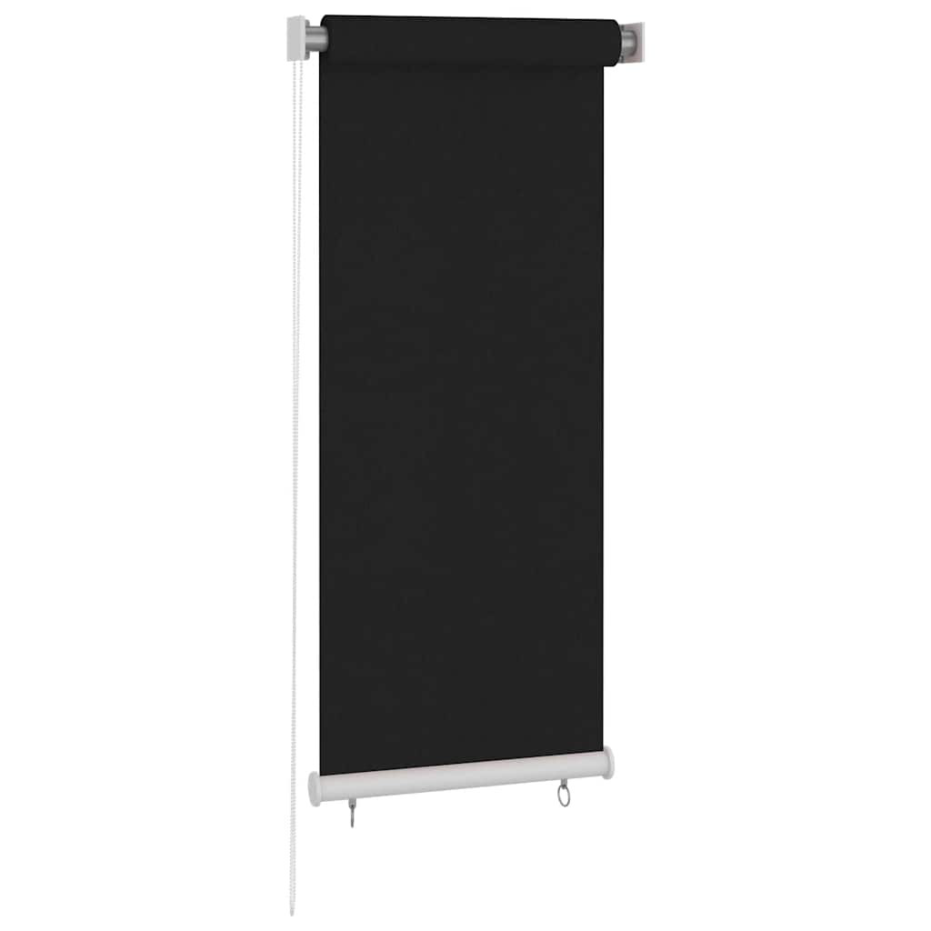 vidaXL Außenrollo 65 (B) x 140 (H) cm Schwarz