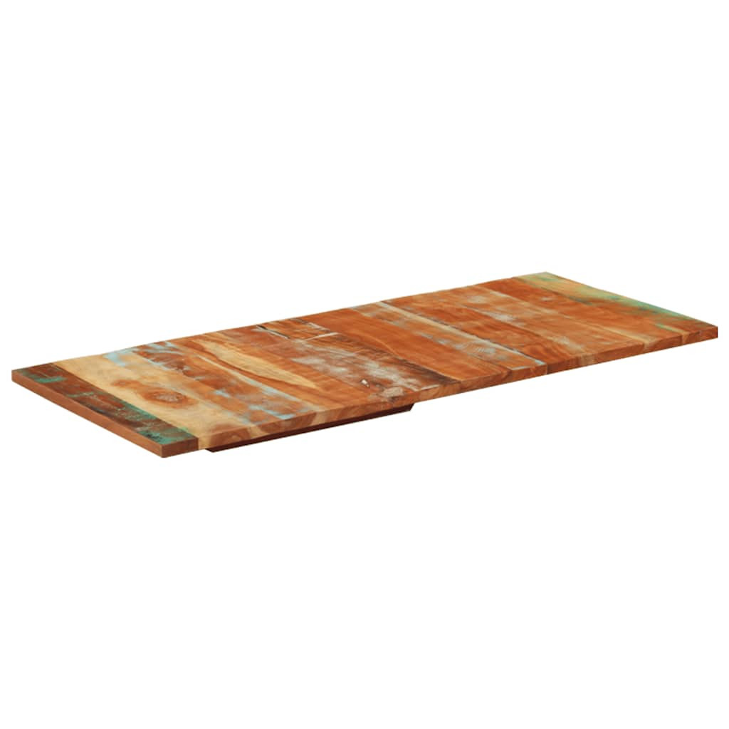 vidaXL Tischplatte Rechteckig 60x140 cm 25-27 mm Altholz Massiv