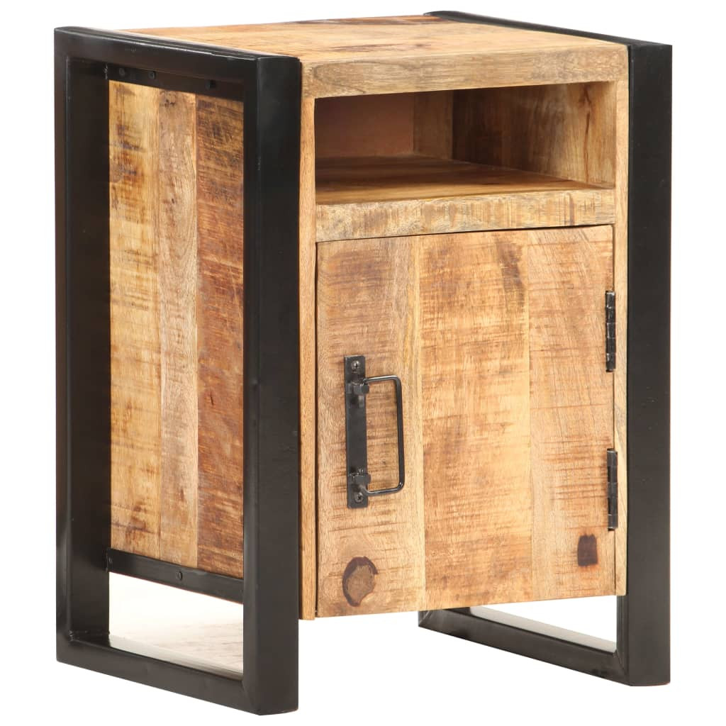vidaXL Nachttisch 40x35x55 cm Massivholz Mango