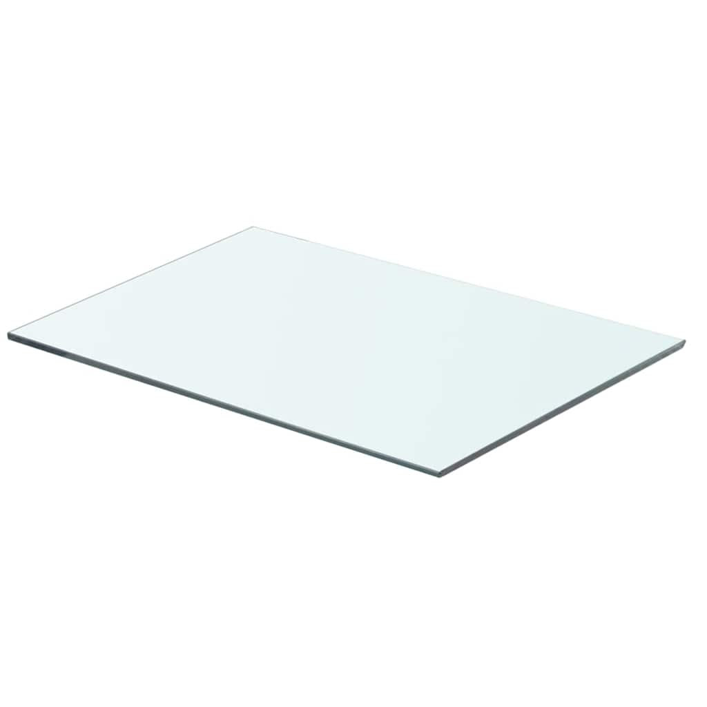 vidaXL Regalboden Glas Transparent 50 cm x 30 cm
