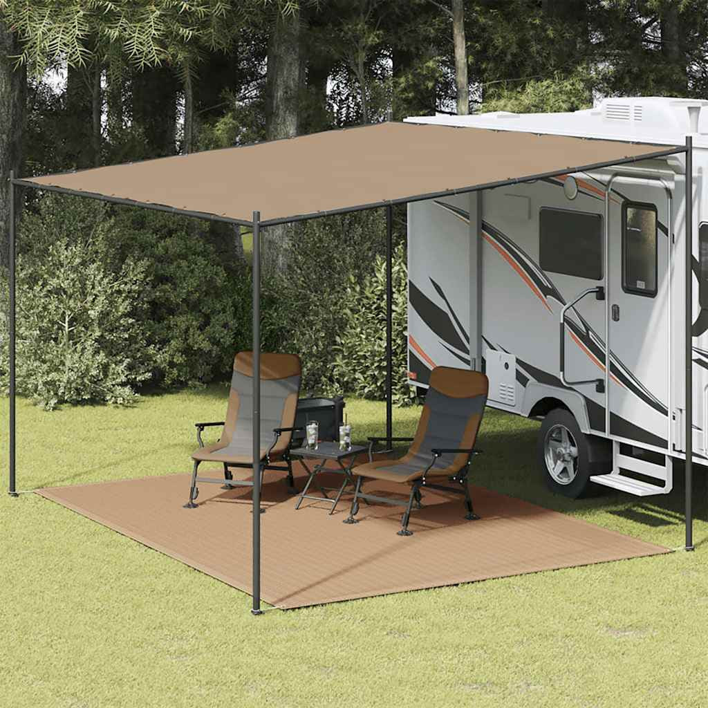 vidaXL Zeltteppich 300x400 cm Taupe