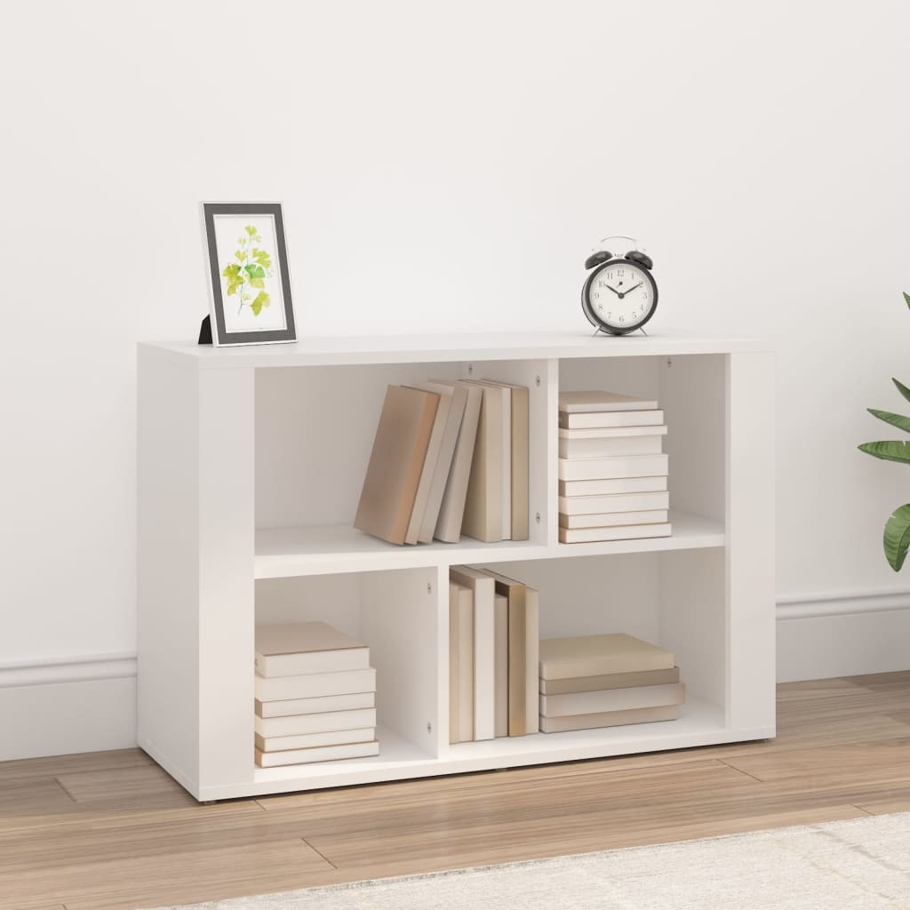 vidaXL Sideboard Weiß 80x30x54 cm Holzwerkstoff
