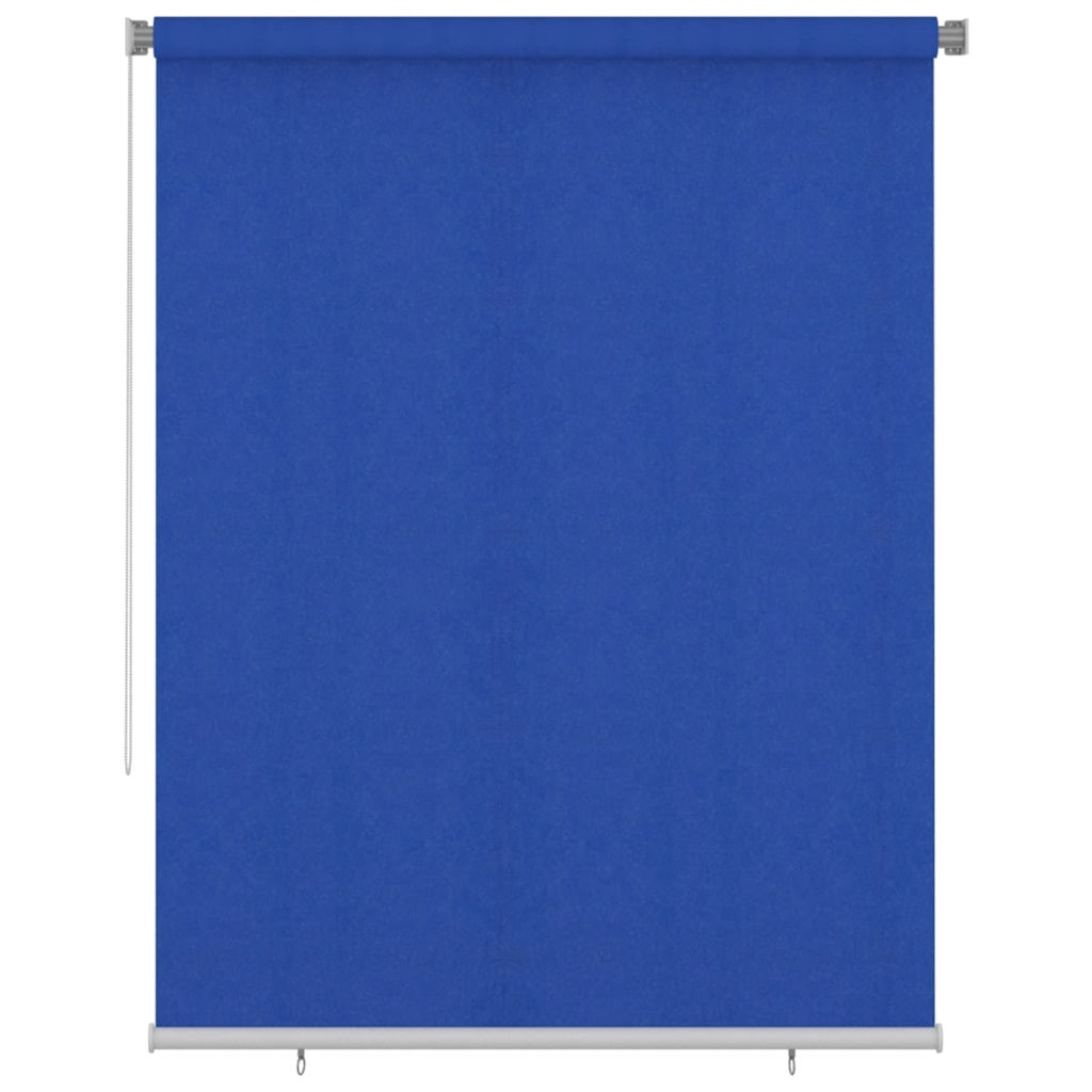 vidaXL Außenrollo 185 (B) x 230 (H) cm Blau HDPE
