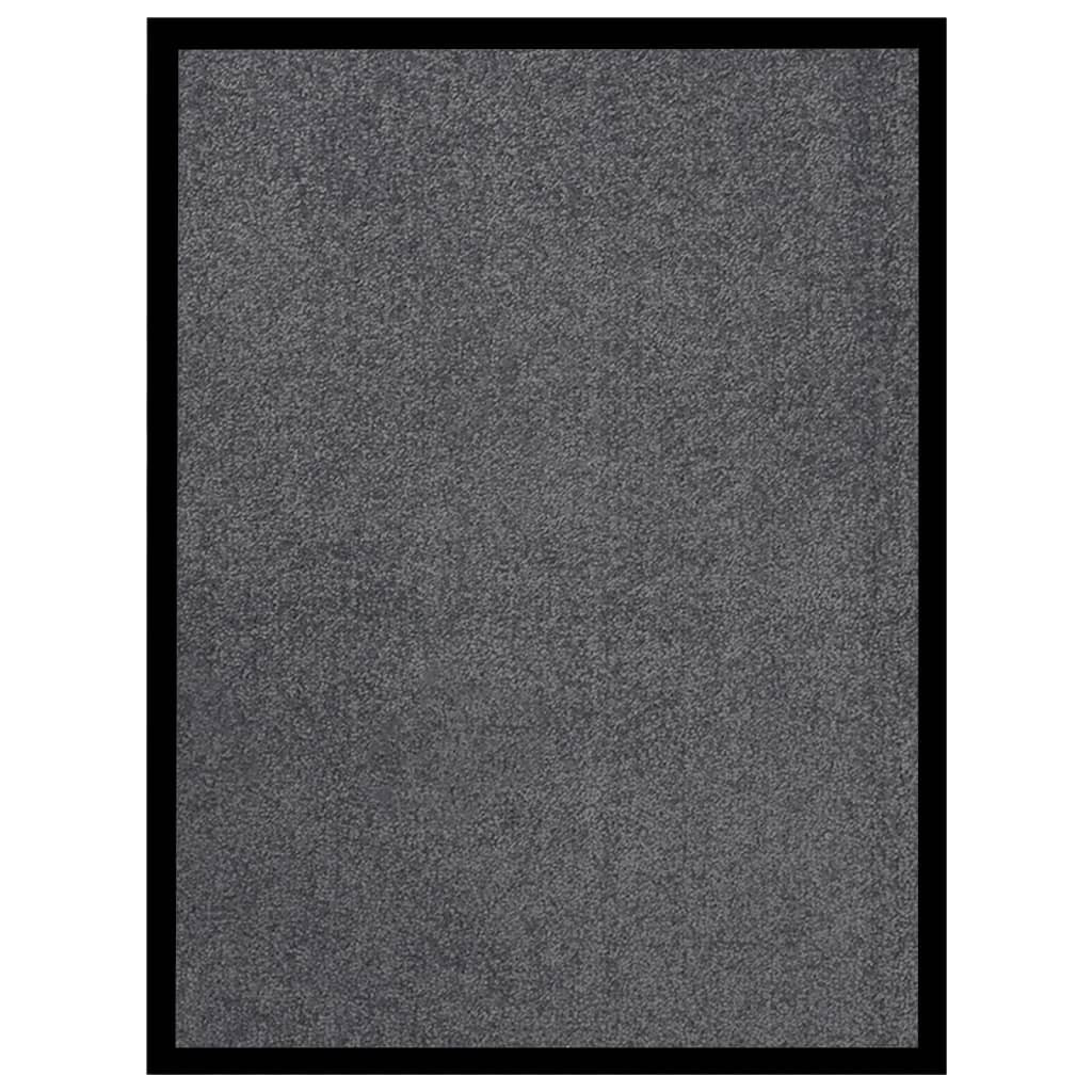 vidaXL Fußmatte Anthrazit 40x60 cm