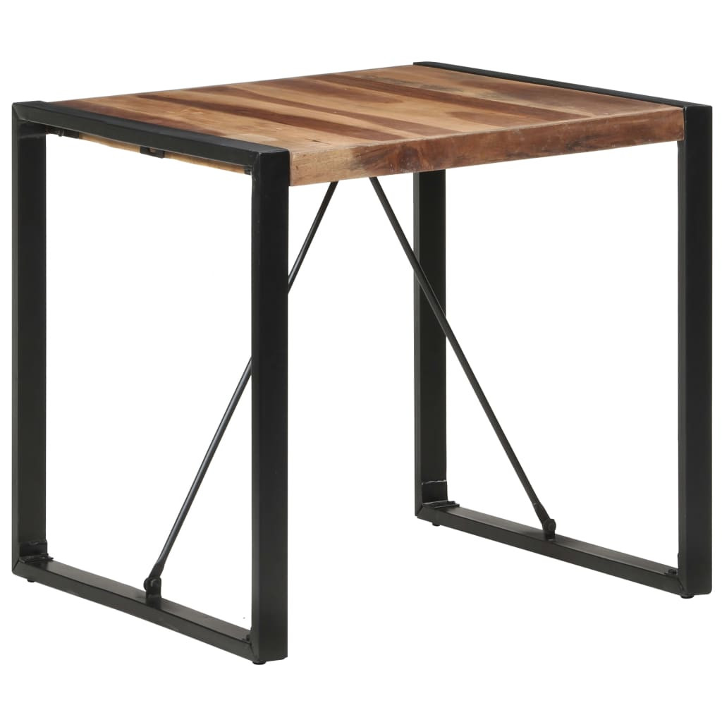 vidaXL Esstisch 80x80x75 cm Massivholz
