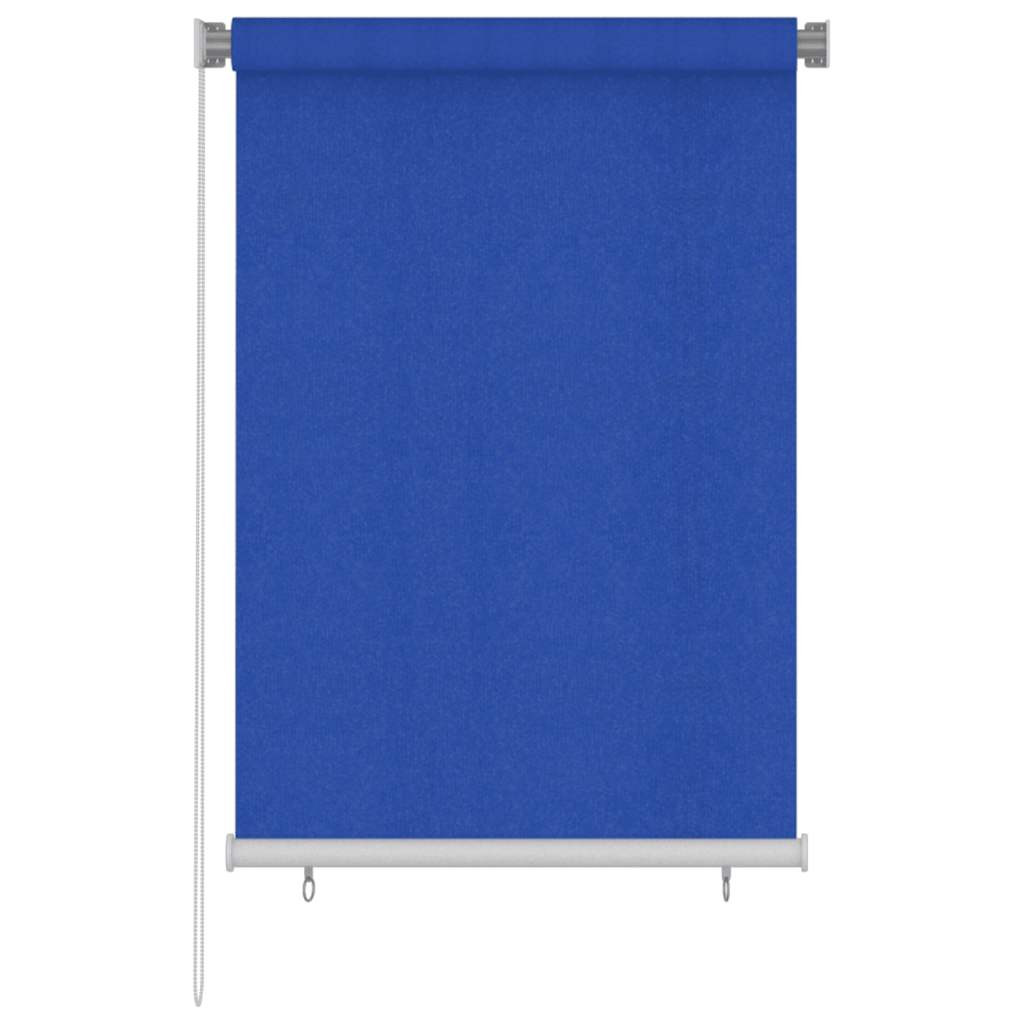 vidaXL Außenrollo 105 (B) x 140 (H) cm Blau HDPE