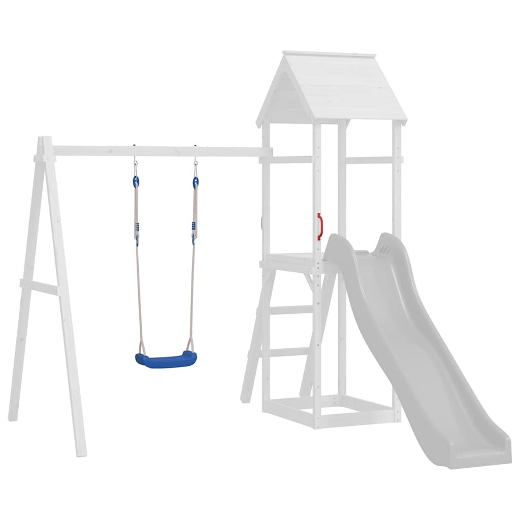 vidaXL Schaukelsitze mit Seilen 2 Stk. Blau 37x15 cm Polyethene