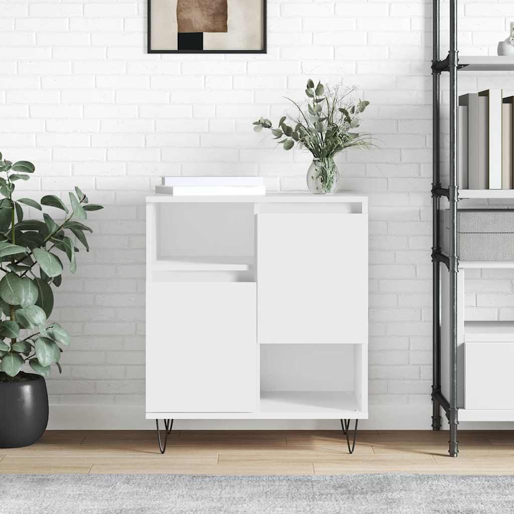 vidaXL Sideboard Weiß 60x35x70 cm Holzwerkstoff