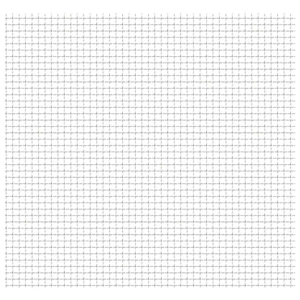 vidaXL Wellengitter Edelstahl 50×50 cm 31×31×3 mm
