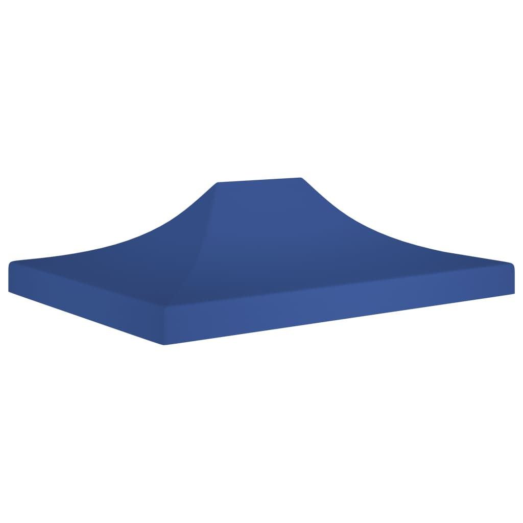 vidaXL Partyzelt-Dach 4,5x3 m Blau 270 g/m²