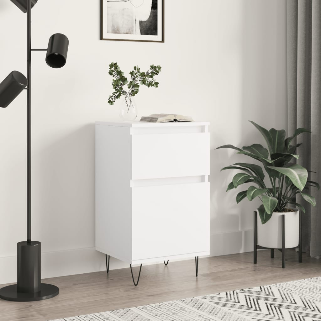 vidaXL Sideboard Weiß 40x35x70 cm Holzwerkstoff