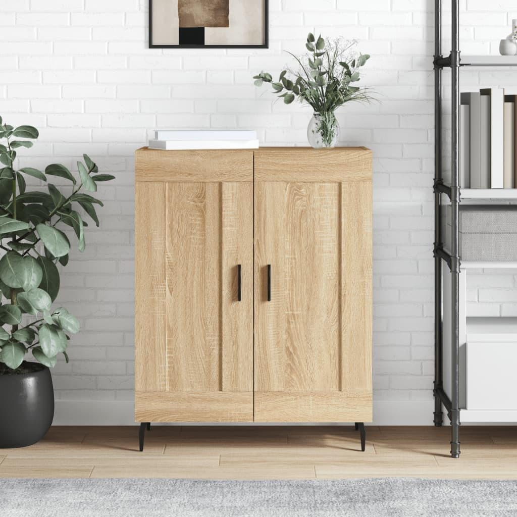 vidaXL Sideboard Sonoma-Eiche 69,5x34x90 cm Holzwerkstoff