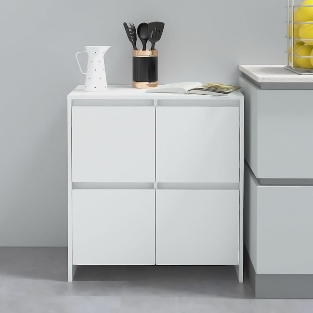 vidaXL Sideboard Weiß 70x41x75 cm Holzwerkstoff
