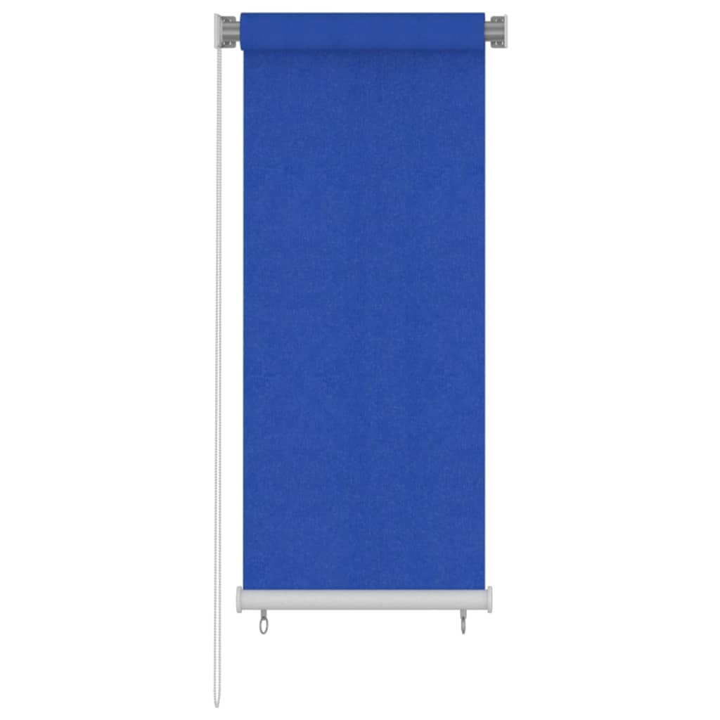 vidaXL Außenrollo 65 (B) x 140 (H) cm Blau HDPE