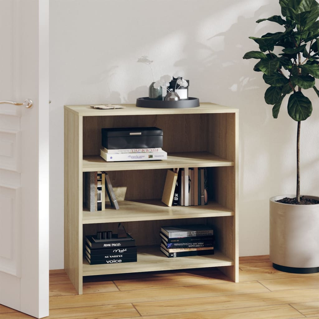 vidaXL Sideboard Sonoma-Eiche 70x40,5x75 cm Holzwerkstoff