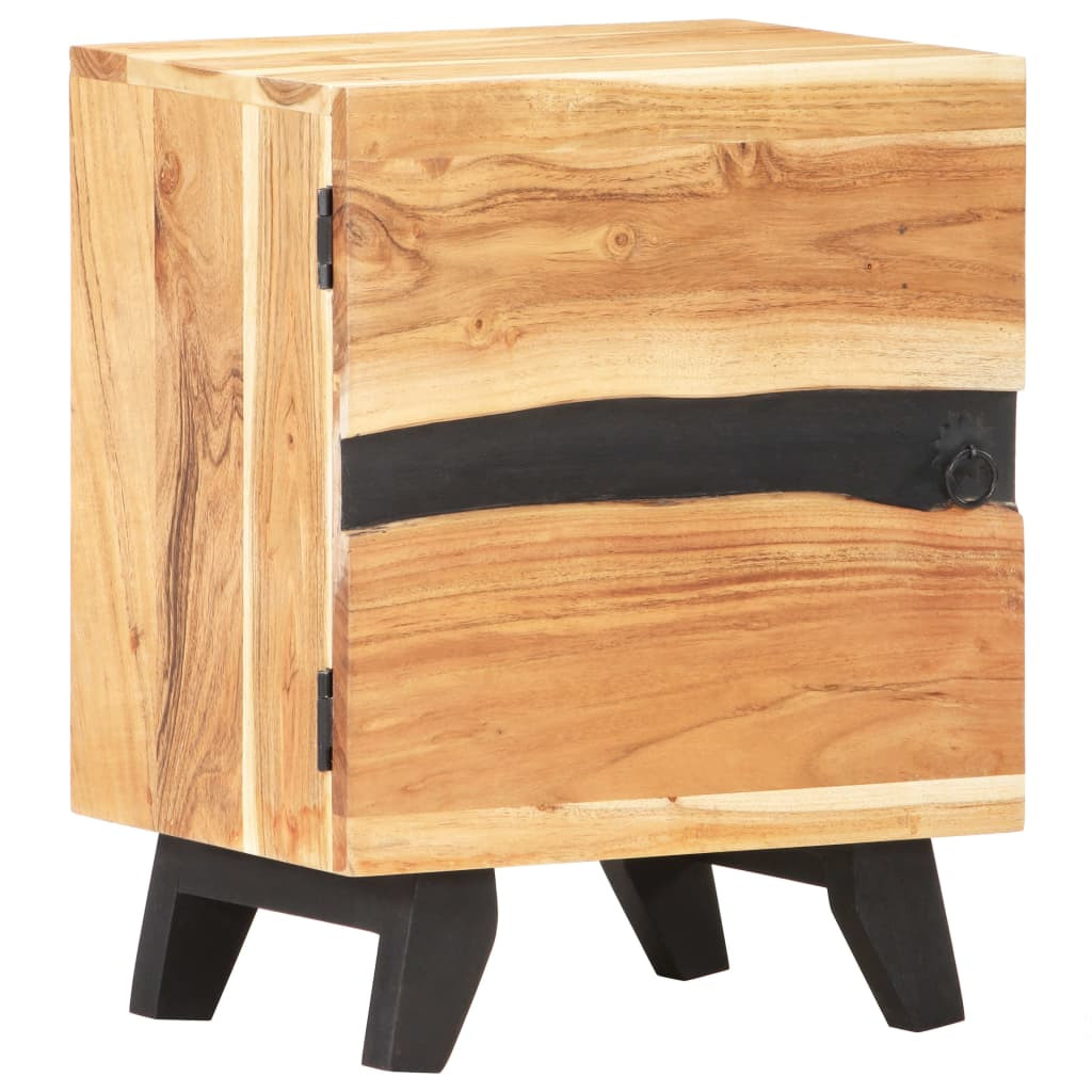 vidaXL Nachttisch 40x30x51 cm Akazie Massivholz