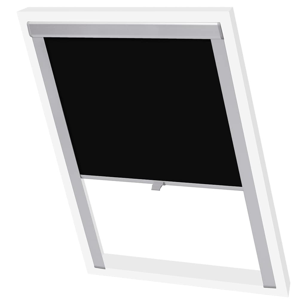 vidaXL Verdunkelungsrollo Schwarz 104 GGL und GGU