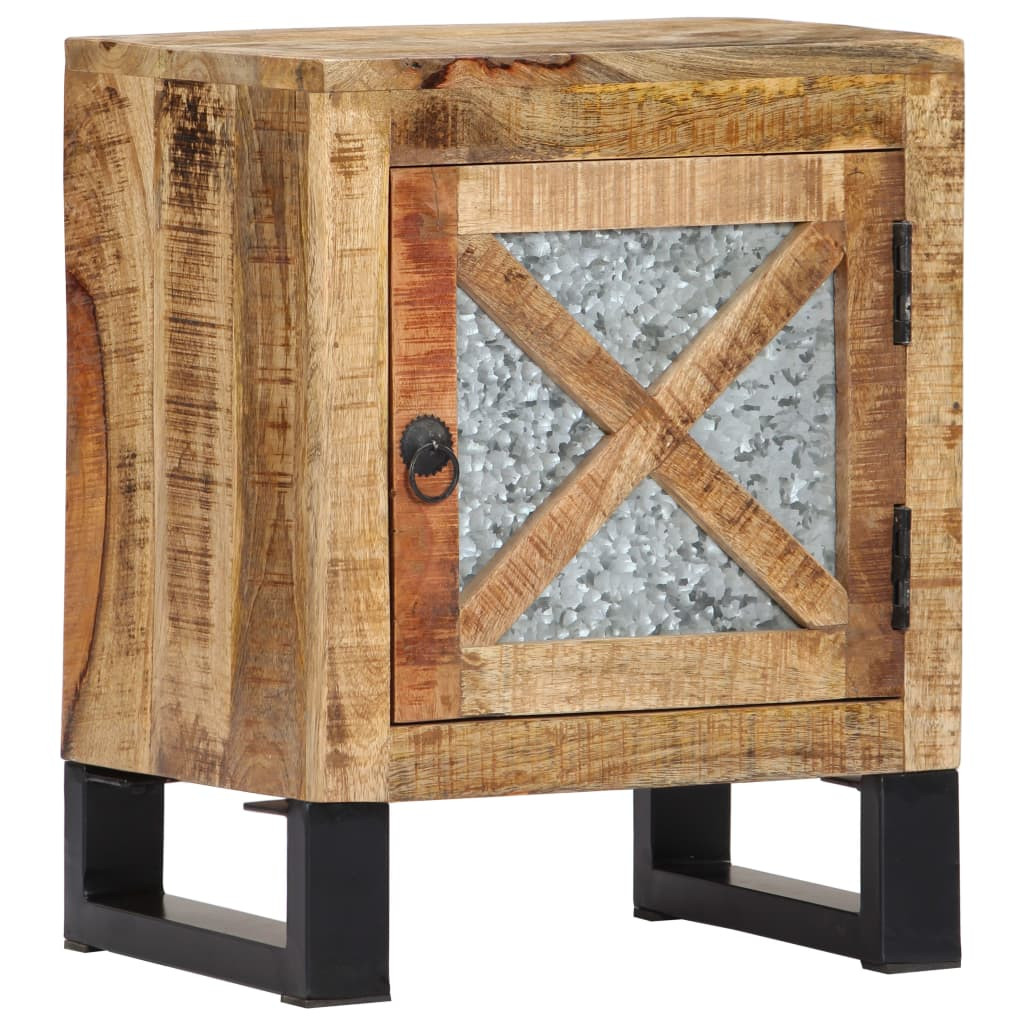 vidaXL Nachttisch 40 x 30 x 50 cm Mangoholz Massiv