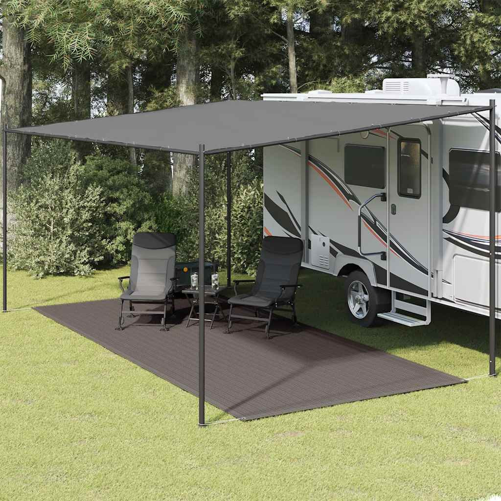 vidaXL Zeltteppich 250 x 600 cm Anthrazit