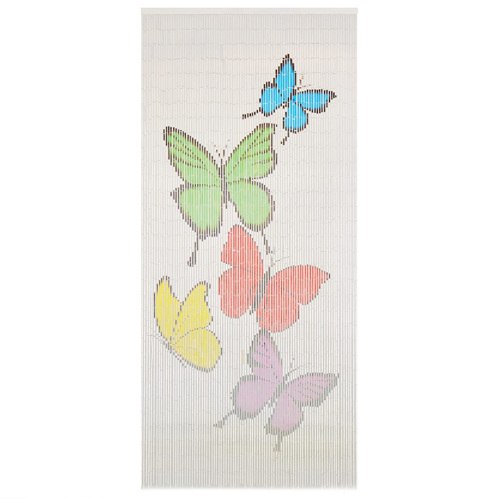 vidaXL Insektenschutz Türvorhang Bambus 90 x 200 cm