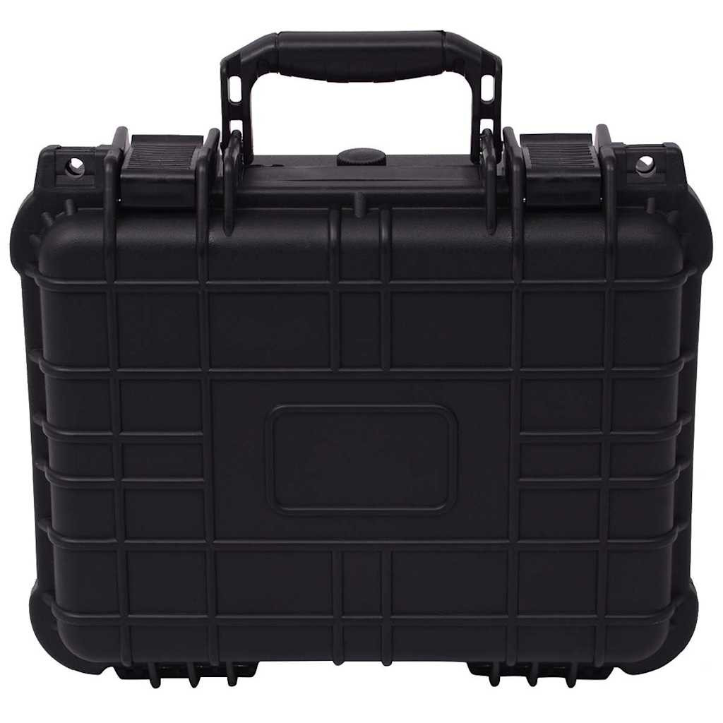 vidaXL Universalkoffer Schwarz 35x29,5x15 cm
