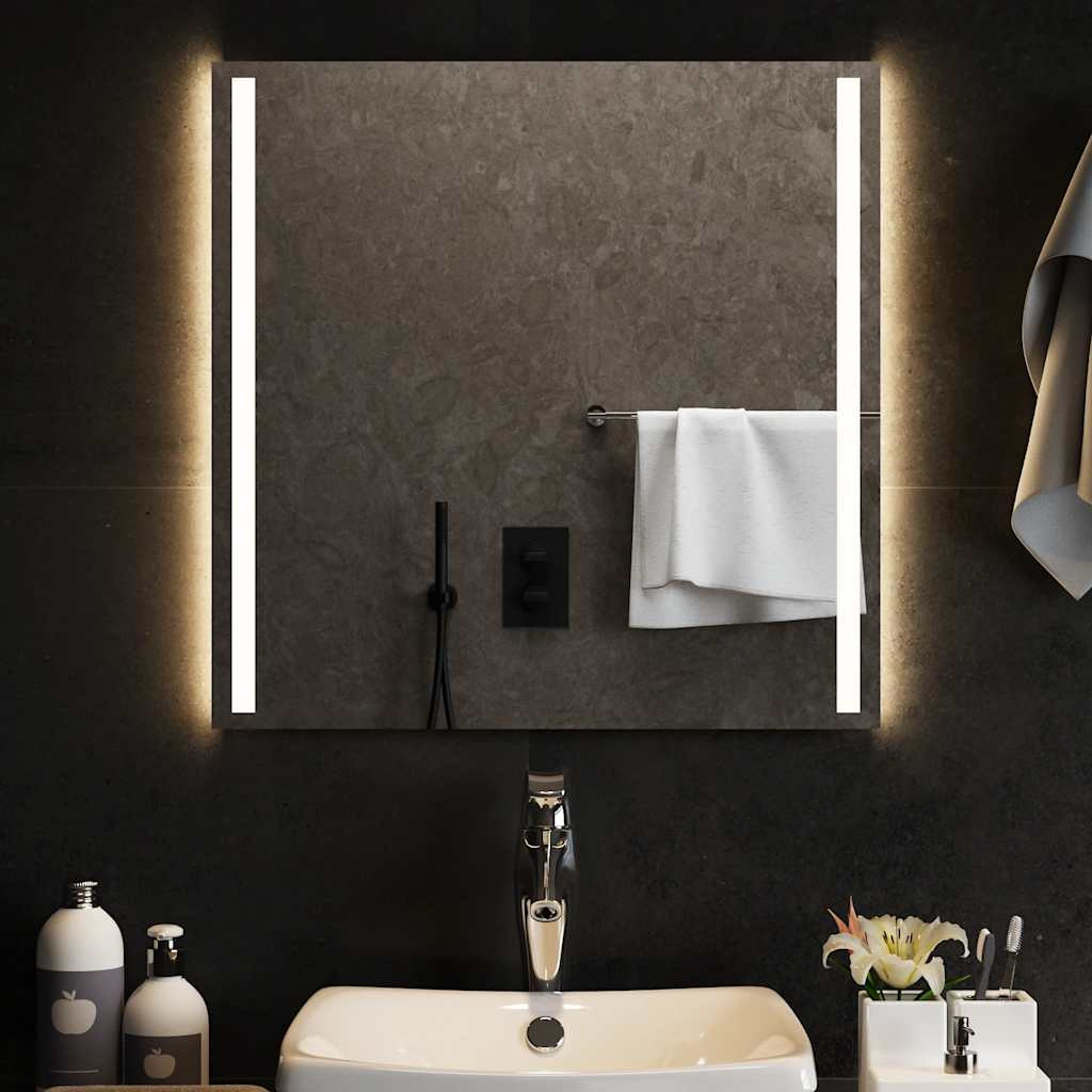 vidaXL LED-Badspiegel 60x60 cm