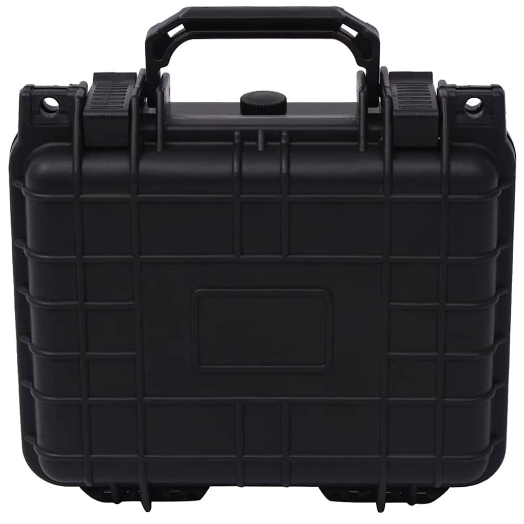 vidaXL Universalkoffer Schwarz 27x24,6x12,4 cm