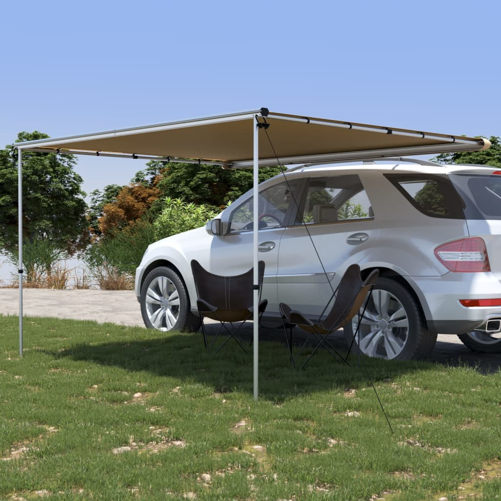vidaXL Wohnwagen-Markise 3x2,5x2,15 m Beige