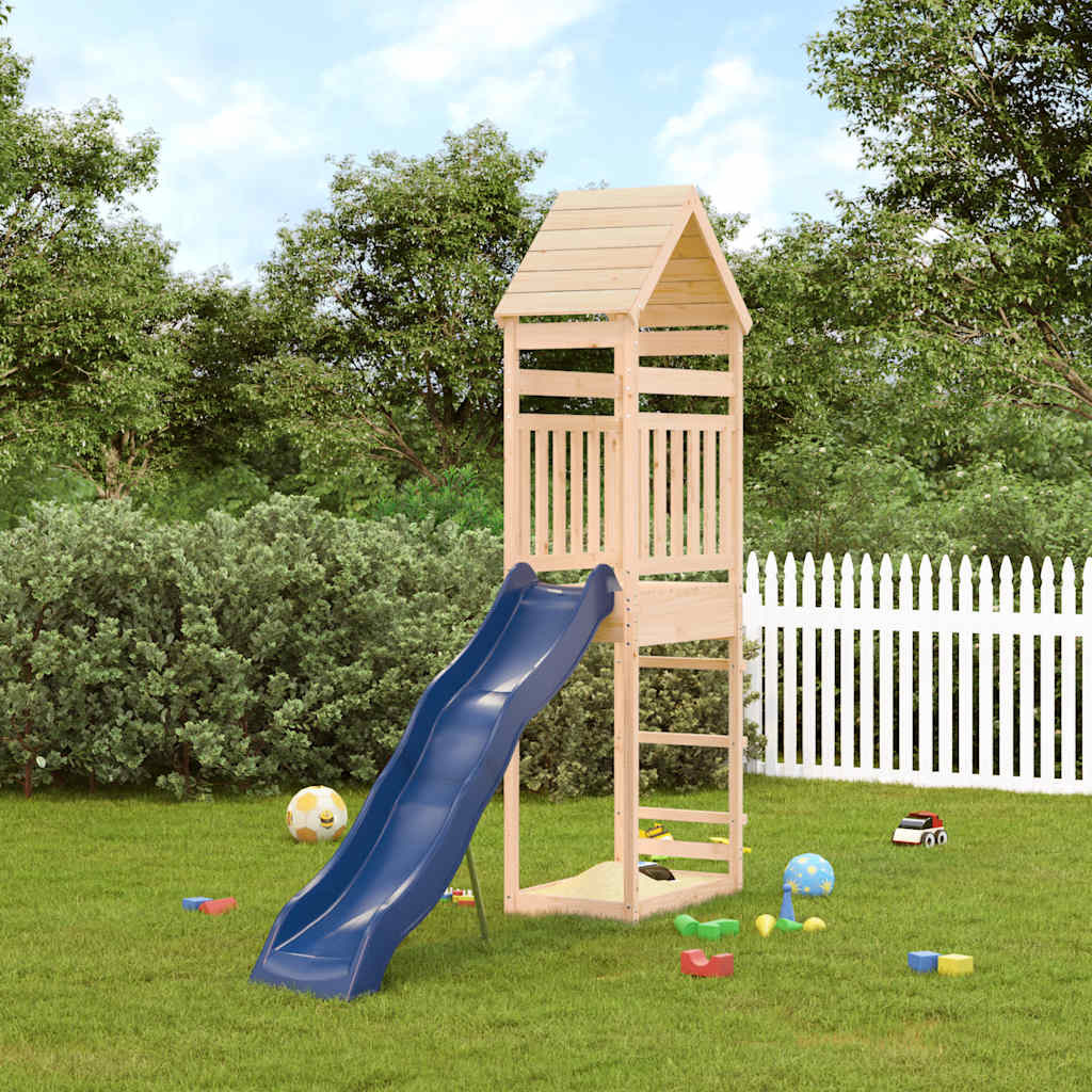 vidaXL Spielturm Massivholz Kiefer