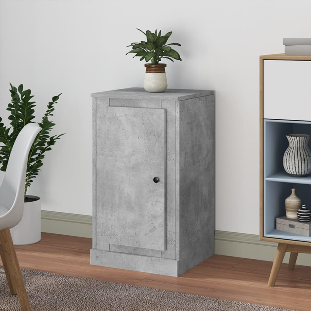 vidaXL Sideboard Betongrau 37,5x35,5x67,5 cm Holzwerkstoff