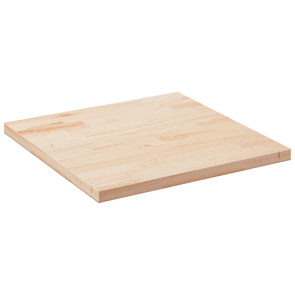 vidaXL Tischplatte 90x90x2,5 cm Massivholz Kiefer Quadratisch