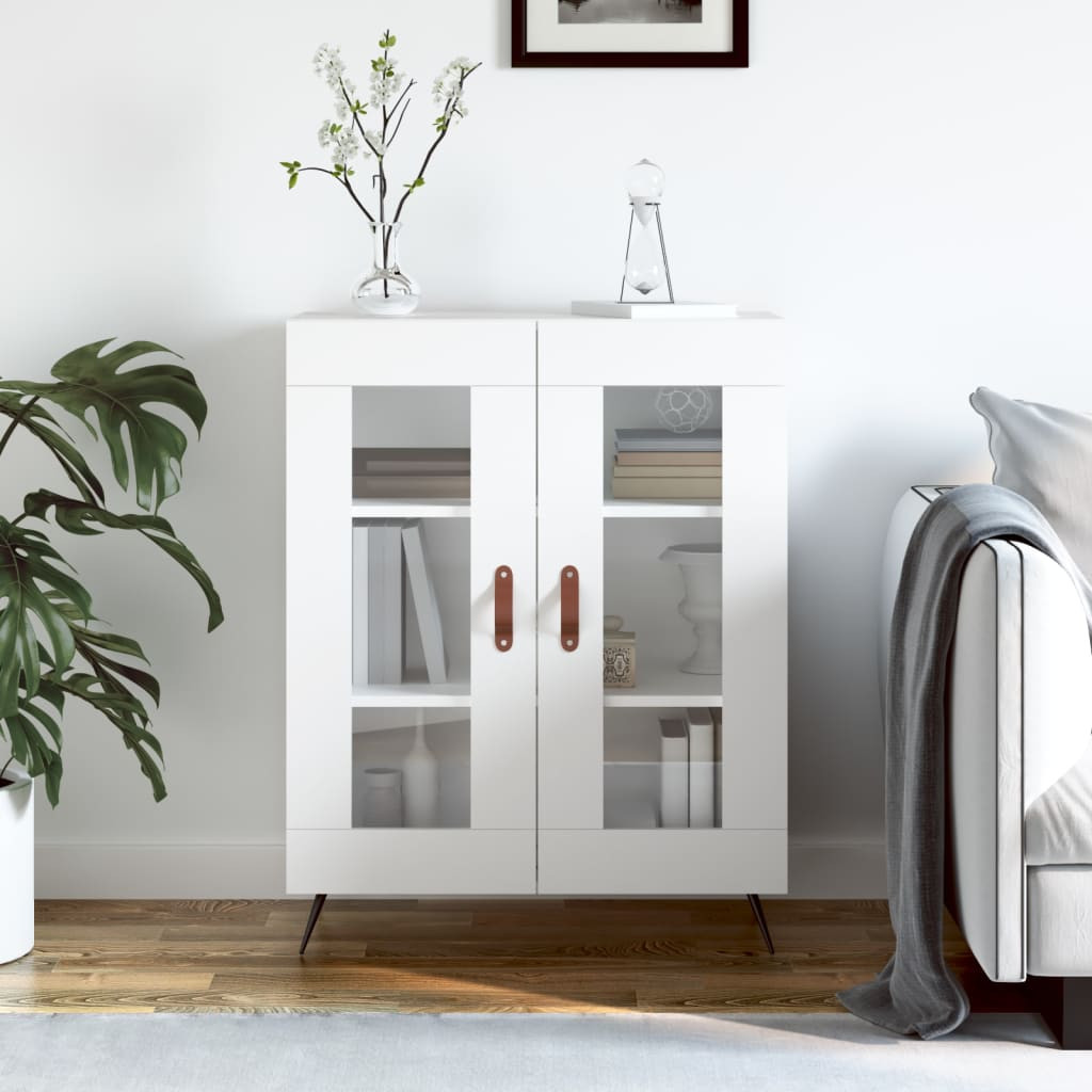 vidaXL Sideboard Weiß 69,5x34x90 cm Holzwerkstoff