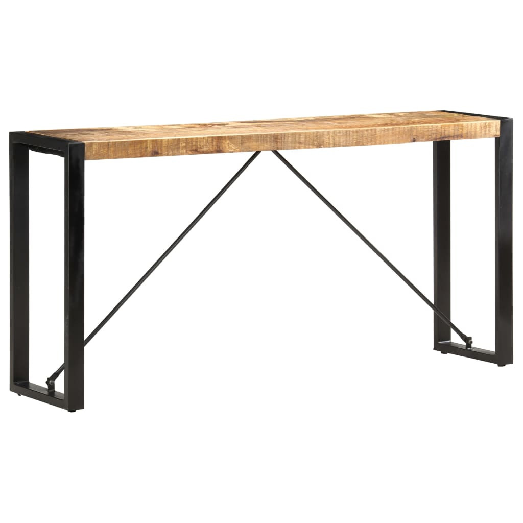 vidaXL Konsolentisch 150x35x76 cm Massivholz Mango