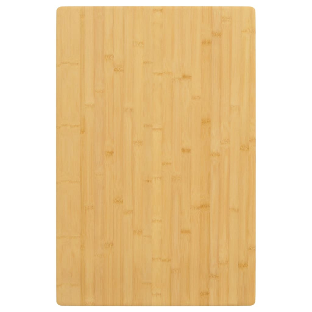vidaXL Tischplatte 40x60x4 cm Bambus