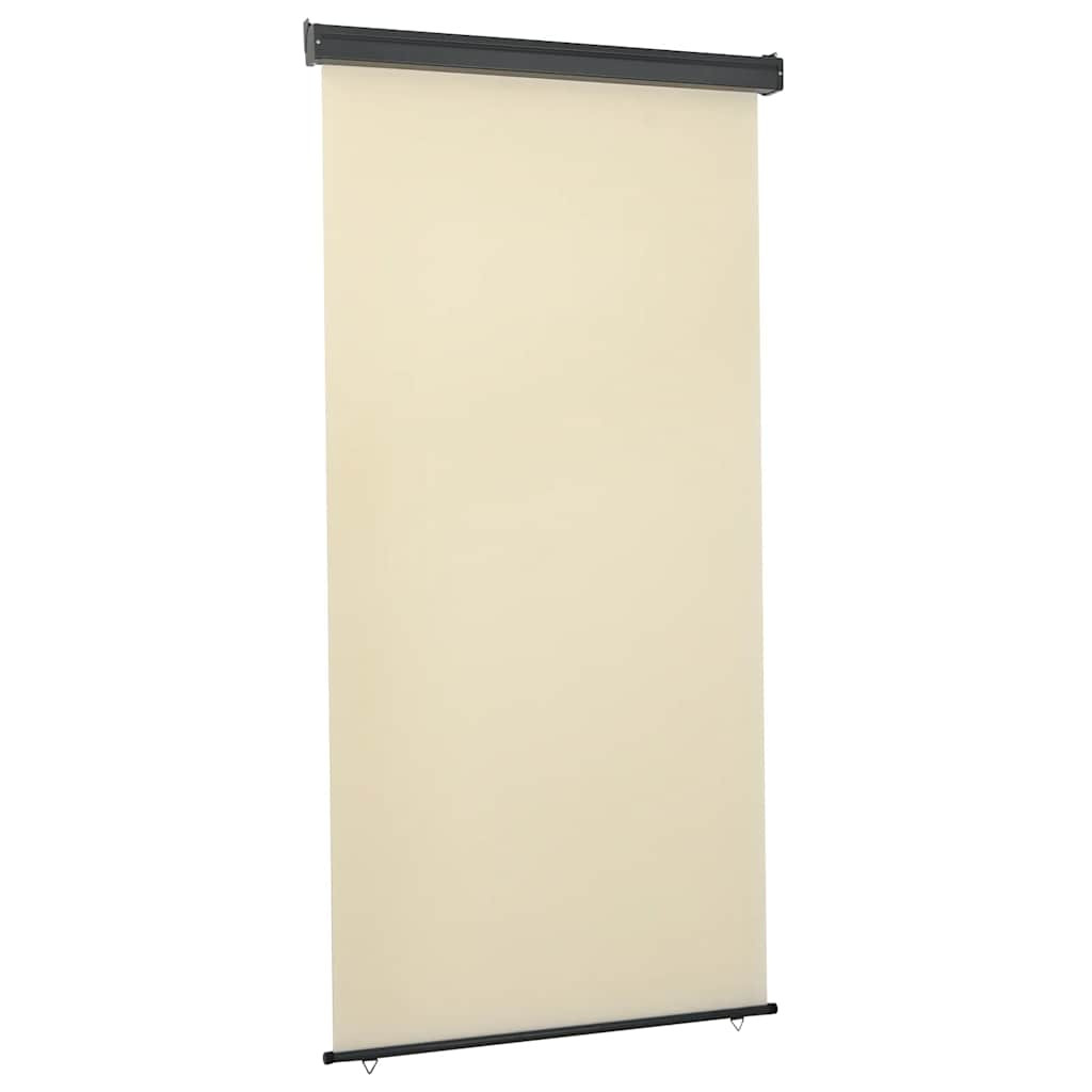 vidaXL Balkon-Seitenmarkise 125x250 cm Creme