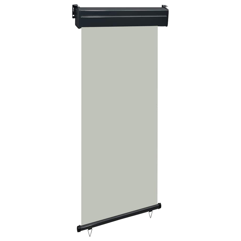 vidaXL Balkon-Seitenmarkise 85x250 cm Grau