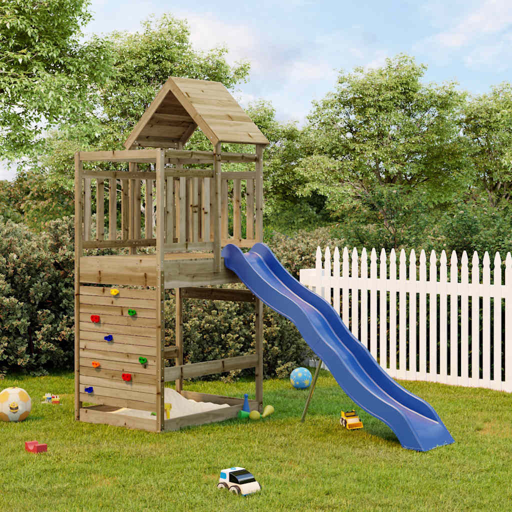 vidaXL Spielturm Imprägniertes Kiefernholz