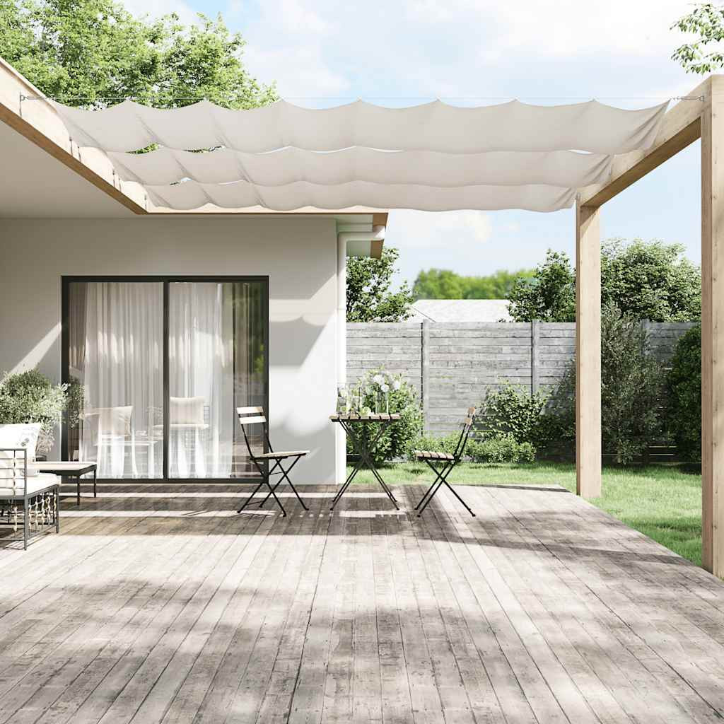 vidaXL Senkrechtmarkise Weiß 140x800 cm Oxford-Gewebe