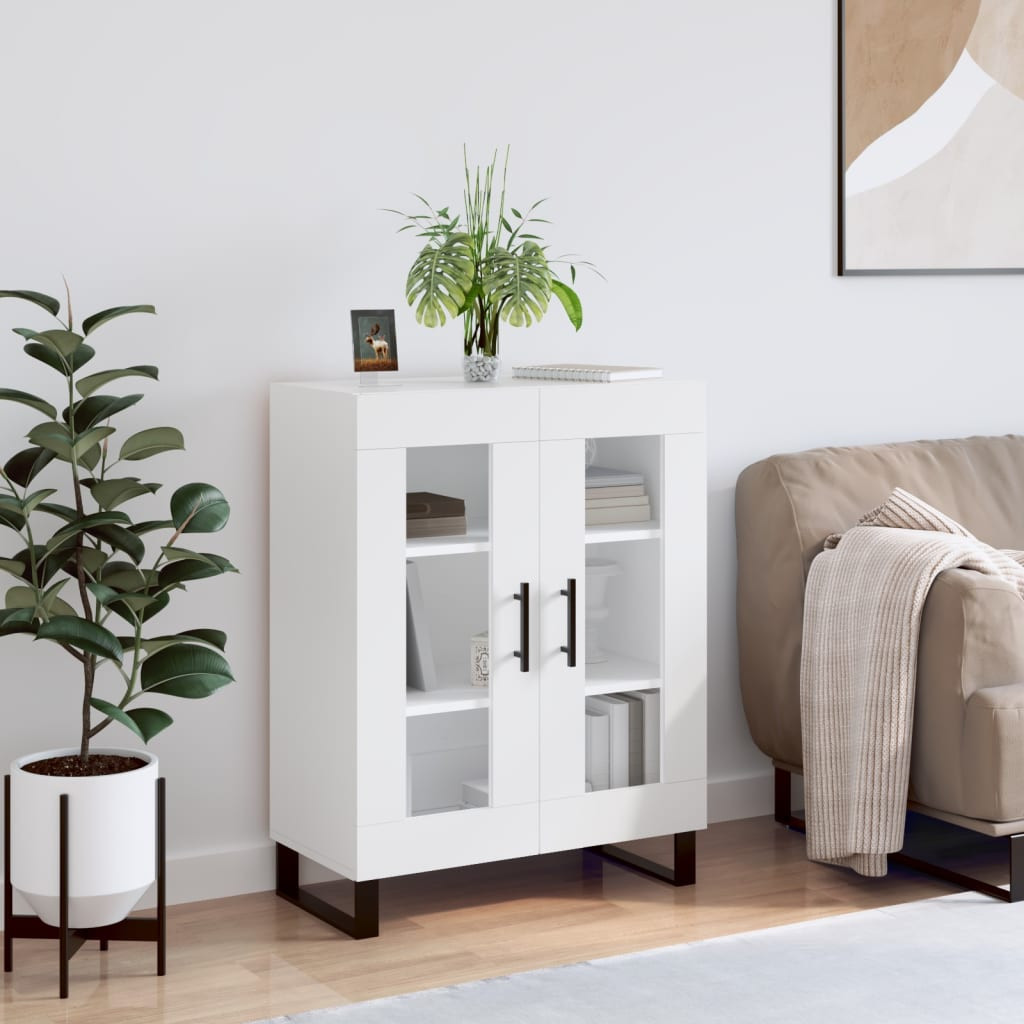 vidaXL Sideboard Weiß 69,5x34x90 cm Holzwerkstoff