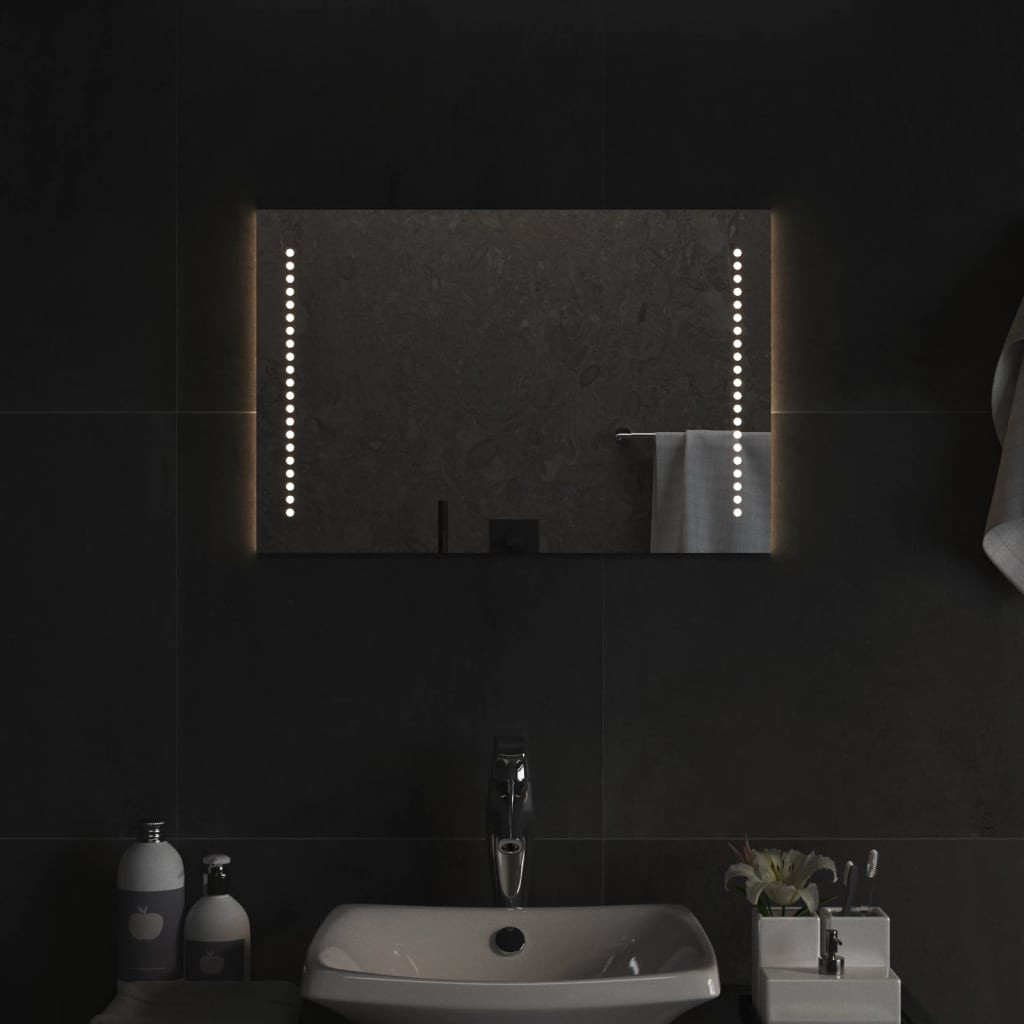 vidaXL LED-Badspiegel 40x60 cm