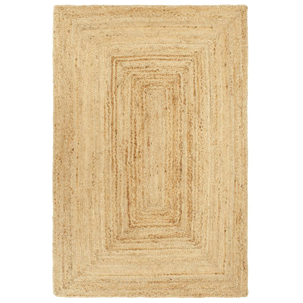 vidaXL Teppich Handgefertigt Jute 200x300 cm
