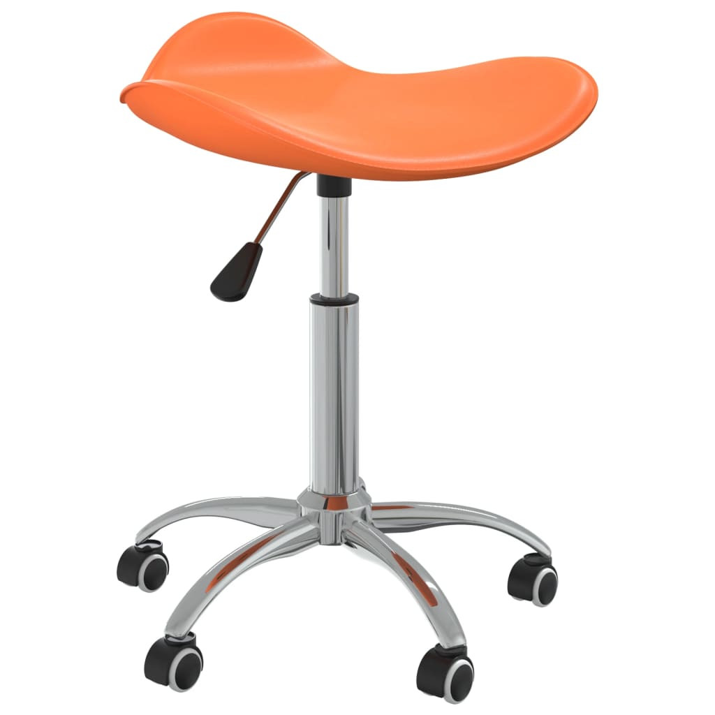vidaXL Bürostuhl Orange Kunstleder